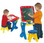Molto Pupitre tableau noir avec 16 accessoires, 90 cm, en plastique, pour enfants à partir de taao 3 ans