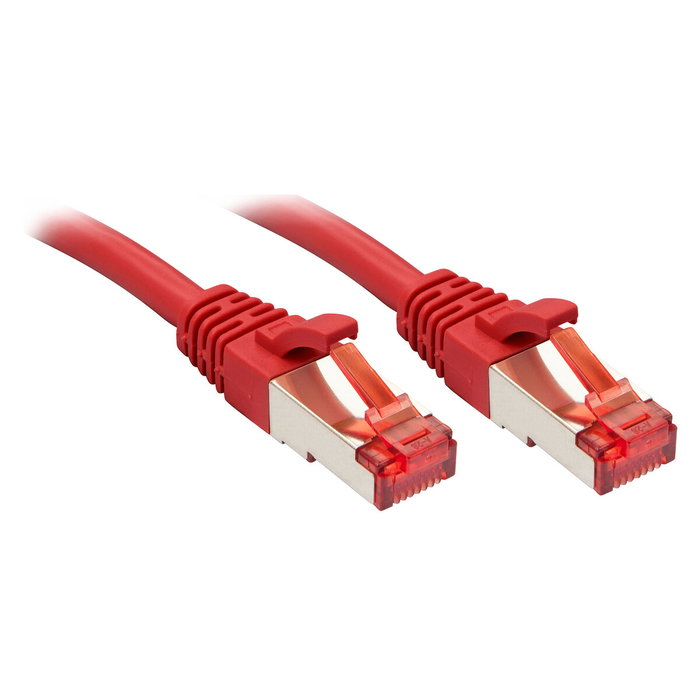 LINDY Câble Réseau Rigide Cat.6 S/FTP Rouge 2m LINDY Câble Réseau Rigide Cat.6 S/FTP Rouge 2m