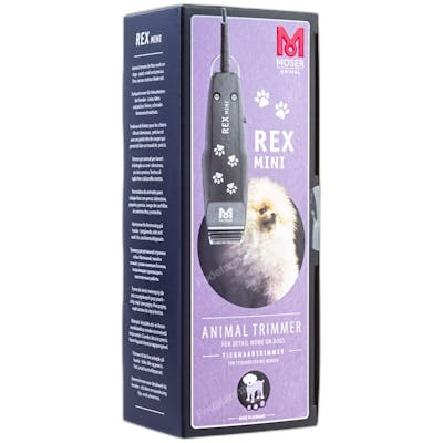 MOSER Tondeuse pour animaux Rexmini, Noir MOSER Tondeuse pour animaux Rexmini, Noir