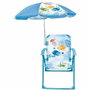 Fun House Chaise Ma Petite Carapace Tortue avec Parasol 65 cm