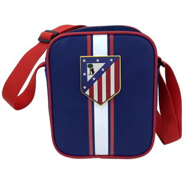 CYP BRANDS Bandoulière Officielle Atletico de Madrid en Polyester - 15x8x21 cm - Avec Fermeture à Glissière et Compartiment Spacieux
