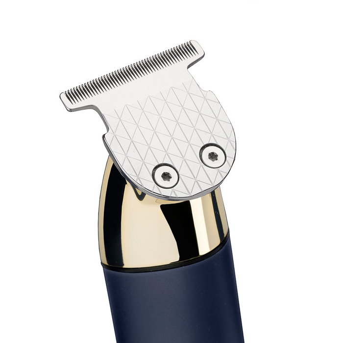 Babyliss T992E Super-X Metal Tondeuse à barbe sans fil, Or et Bleu Marine