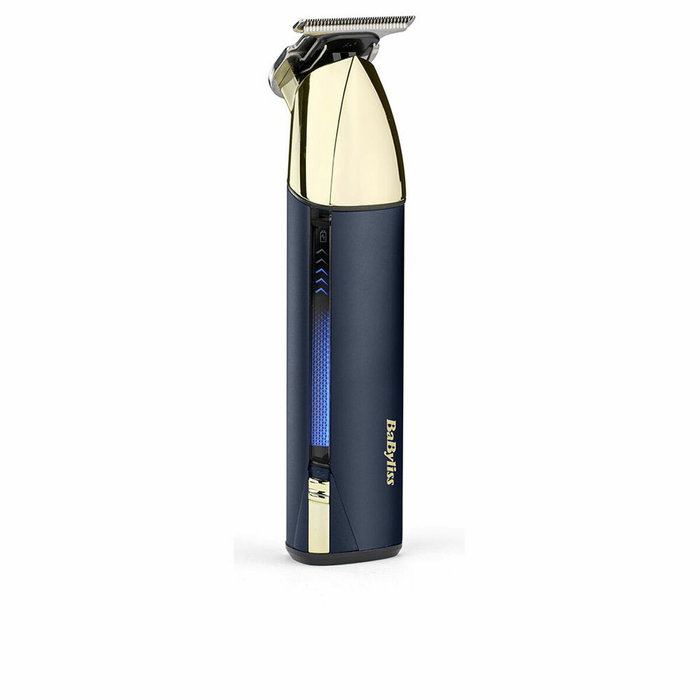 Babyliss T992E Super-X Metal Tondeuse à barbe sans fil, Or et Bleu Marine