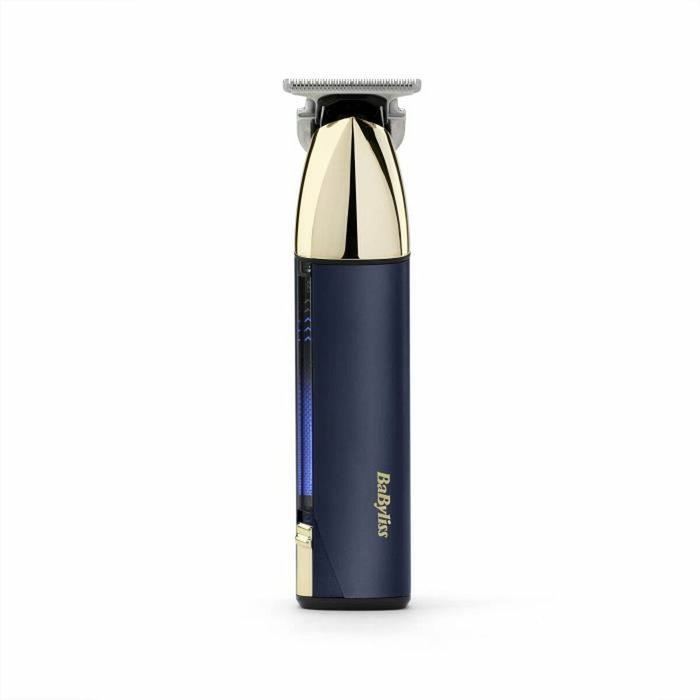 Babyliss T992E Super-X Metal Tondeuse à barbe sans fil, Or et Bleu Marine