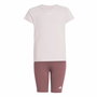 Ensemble de Sport pour Enfants Adidas Train Essentials Multicouleur Rose