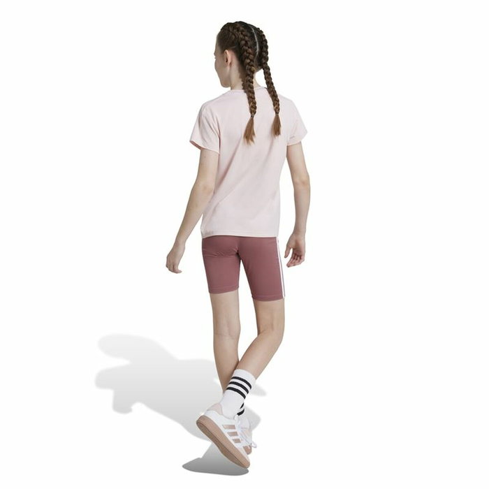 Ensemble de Sport pour Enfants Adidas Train Essentials Multicouleur Rose