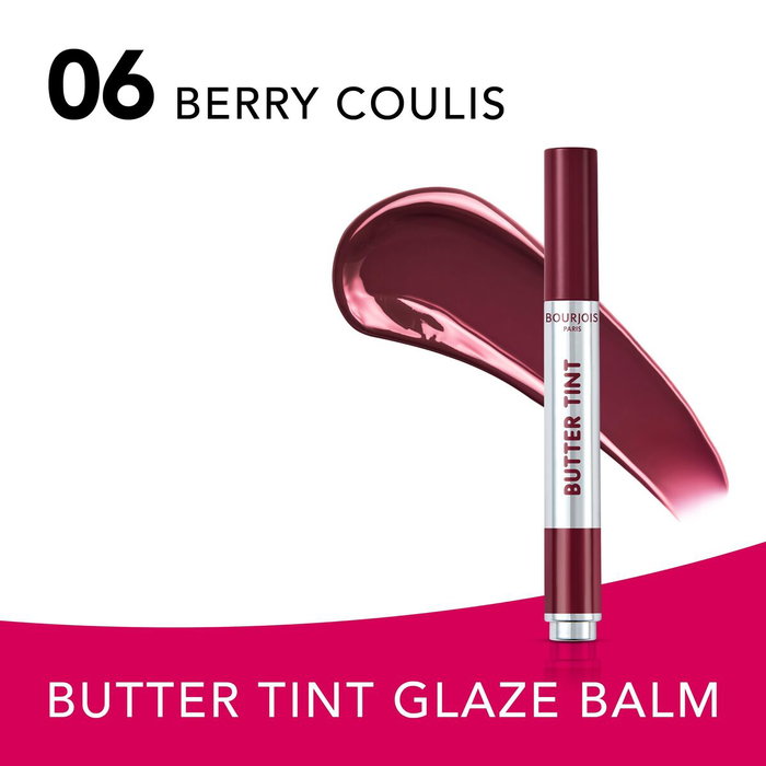 Bourjois Butter Tint Lip Glaze 06-Berry Coulis 2 g