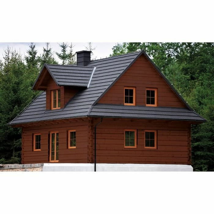 Bondex Lasure 2 en 1 Haute Protection Chêne Foncé Satiné 5 L