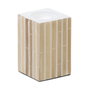 BigBuy Home Bougeoir Beige Bambou et Bois MDF