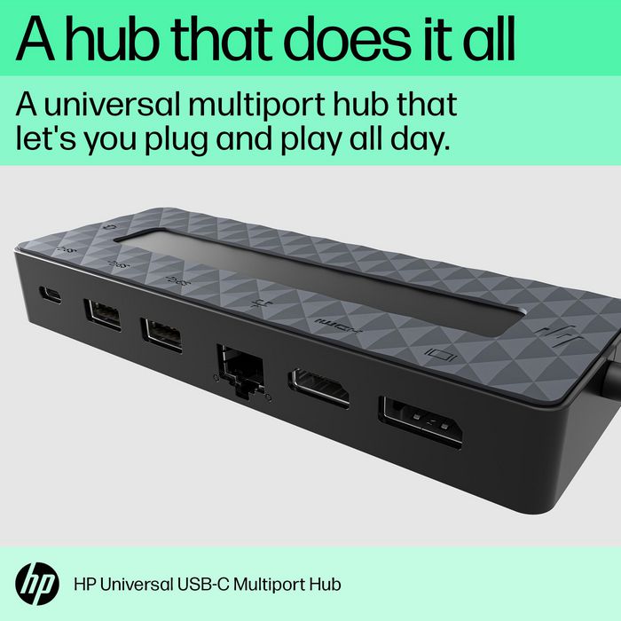 HP Concentrateur multiport USB-C universel