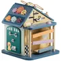 Top Bright - Maison d'activités 12 en 1 en Bois Durable pour Motricité Fine - Jeu d'Éveil pour Enfants de 18 Mois et Plus
