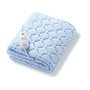 Beurer UB-30 Couverture chauffante électrique individuelle, alèse chauffante, en coton et polaire pour soulager les douleurs