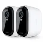 Arlo Essential2 XL 2K - Pack de 2 Caméras de Sécurité Extérieur sans Fil - Vision Nocturne et Autonomie Prolongée