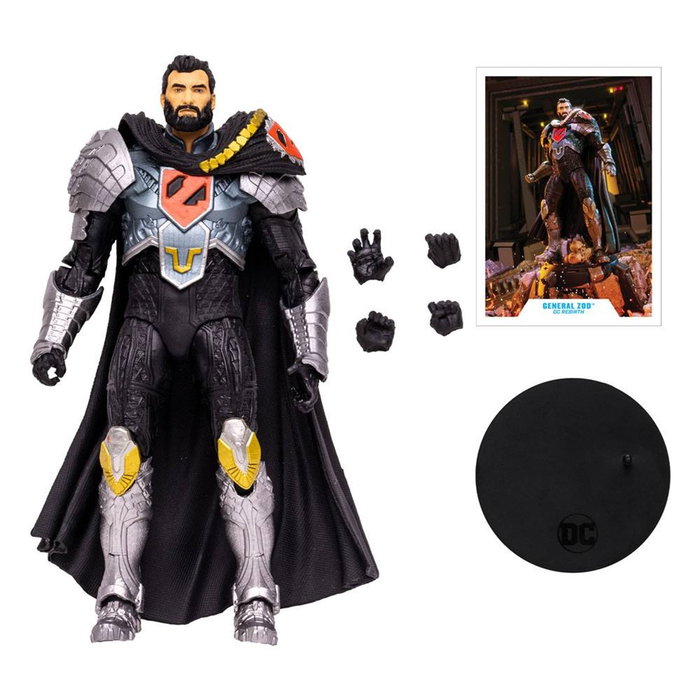 Mcfarlane Toys DC Multiverse General Zod Figurine 18 cm Articulée avec Base Collection