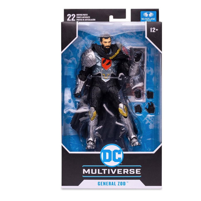 Mcfarlane Toys DC Multiverse General Zod Figurine 18 cm Articulée avec Base Collection