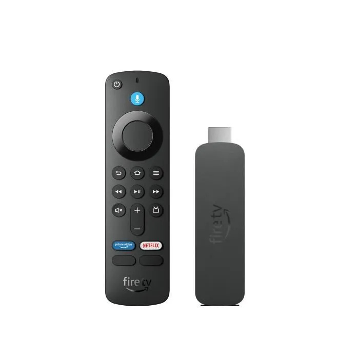 Amazon Fire TV Stick 4K Gen. 3 (B0CJKTWTVT) - Lecteur Multimédia Streaming avec Alexa - Noir Amazon Fire TV Stick 4K Gen. 3 (B0CJKTWTVT) - Lecteur Multimédia Streaming avec Alexa - Noir