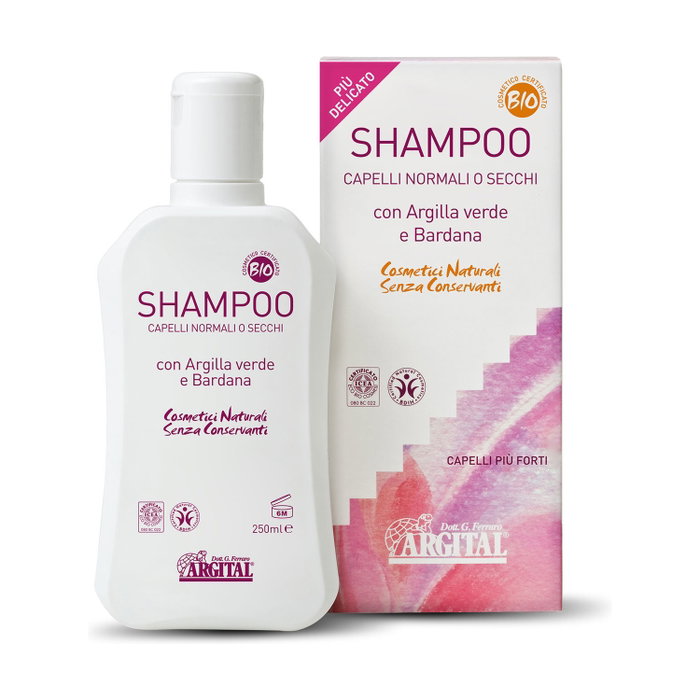 ARGITAL Champú Arcilla Enebro y Bardana 250 ml