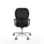 Piqueras y Crespo Chaise de Bureau 1D086G0 Noir