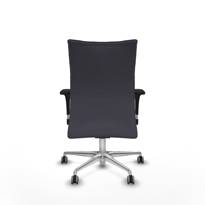 Piqueras Y Crespo Chaise de bureau Albacete, mécanisme Synchro, Gris foncé