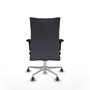 Piqueras Y Crespo Chaise de bureau Albacete, mécanisme Synchro, Gris foncé