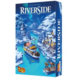 Chilifox CFRIV01ES Riverside Jeu de société Roll & Write dès 10 ans, 1-6 joueurs, 30 min, version française