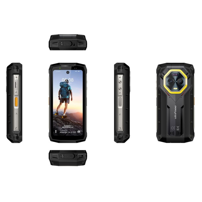 Smartphone Ulefone ARMOR MINI 20 MediaTek Helio G99 8 GB RAM 256 GB Noir