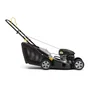 Alpina AL4 46 A Tondeuse à gazon thermique autoportée, 125 cm³, coupe 46 cm avec bac de ramassage 60 L pour pelouse jusqu'à 1200 m²