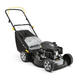 Alpina AL4 46 A Tondeuse à gazon thermique autoportée, 125 cm³, coupe 46 cm avec bac de ramassage 60 L pour pelouse jusqu'à 1200 m²