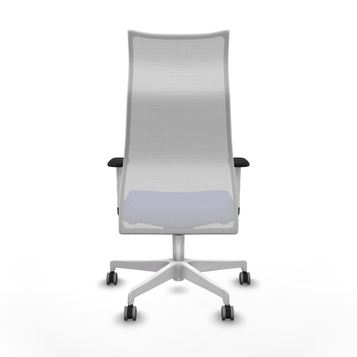 Piqueras y Crespo Chaise de Bureau Albacete Bleu Clair et Blanc
