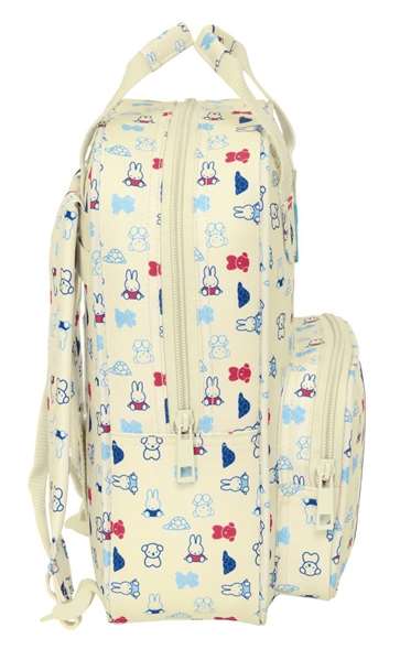 Miffy Sac à dos enfant Buddy réutilisable et imperméable 20 x 28 x 8 cm