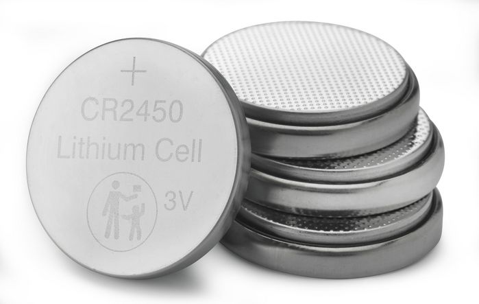 Verbatim Pile Lithium CR2450 3V - Lot de 4 - Pour lunettes 3D, télécommandes, appareils photo