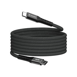 Verbatim Câble Sync & Charge Magnétique USB-C vers USB-C 1,2 m Noir