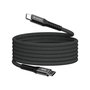 Verbatim Câble Sync & Charge Magnétique USB-C vers USB-C 1,2 m Noir