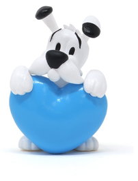 Plastoy Figurine Astérix Idéfix Blue Heart