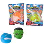 HTI Bestias & Mutantes Élastiques - Lot de 12 - Figurines Monstre Souples - 4 Modèles Différents - Multilingue (Anglais, Français, Allemand, Italien, Portugais, Espagnol) - +3 Ans