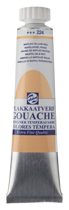 Talens Tempera Extra Fine Jaune Naples Rouge 224 20 ml Talens Tempera Extra Fine Jaune Naples Rouge 224 20 ml