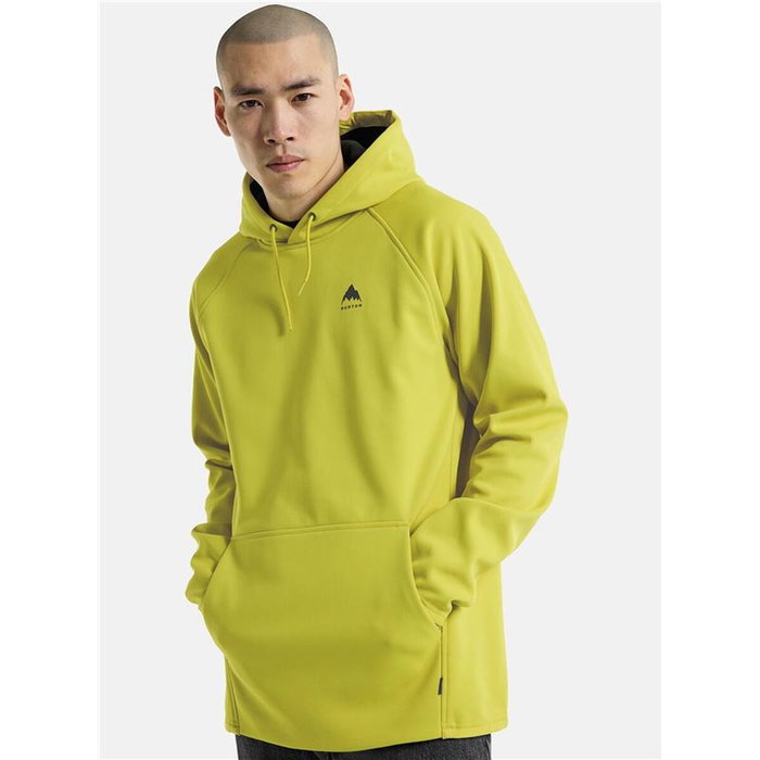 Sweat à capuche homme Burton Crown Weatherproof Jaune