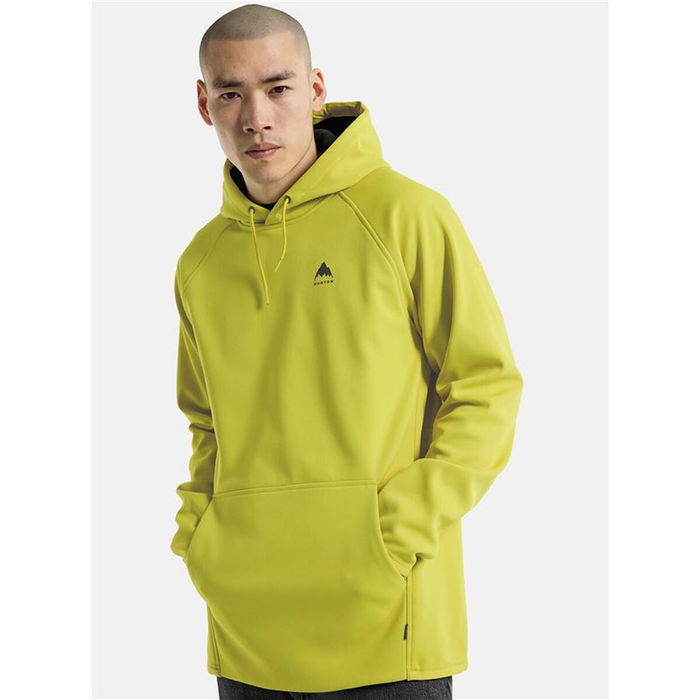 Sweat à capuche homme Burton Crown Weatherproof Jaune