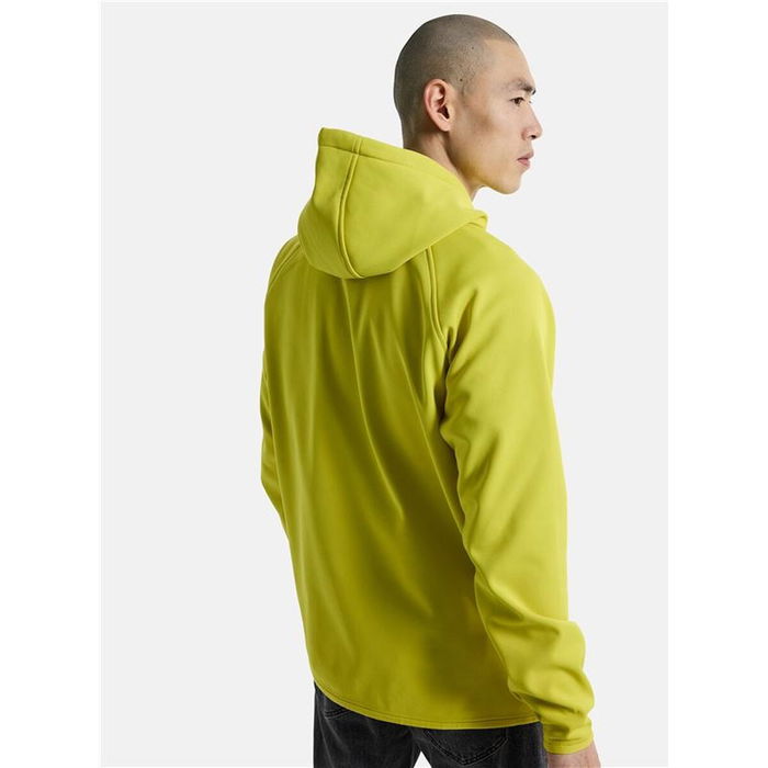 Sweat à capuche homme Burton Crown Weatherproof Jaune