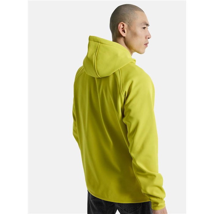 Sweat à capuche homme Burton Crown Weatherproof Jaune
