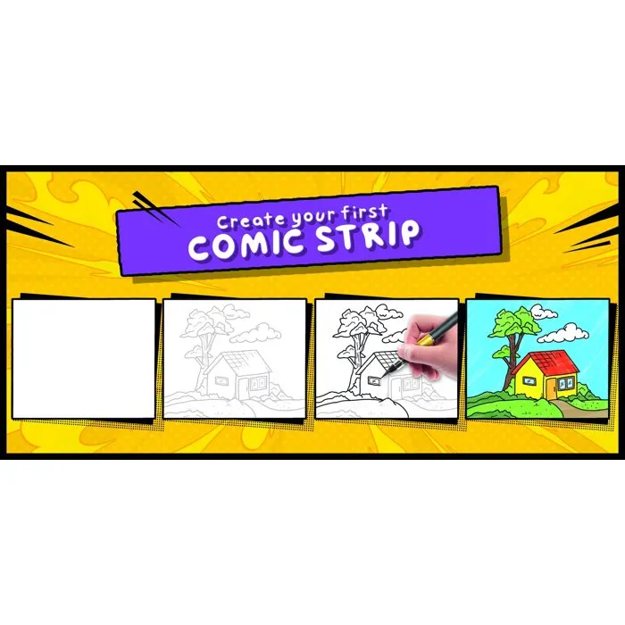 Lisciani Giochi Peanuts Activités Créatives Comics - Atelier bande dessinée Snoopy