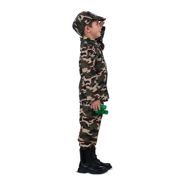 My Other Me - Déguisement 'Yo Quiero Ser Soldado', enfant, soldat, taille 5-7 ans (5-7Y), couleur vert My Other Me - Déguisement 'Yo Quiero Ser Soldado', enfant, soldat, taille 5-7 ans (5-7Y), couleur vert