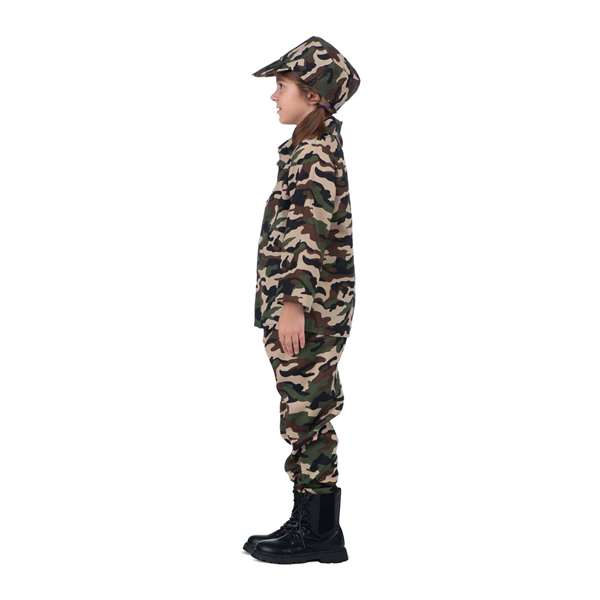My Other Me - Déguisement 'Yo Quiero Ser Soldado', enfant, soldat, taille 5-7 ans (5-7Y), couleur vert My Other Me - Déguisement 'Yo Quiero Ser Soldado', enfant, soldat, taille 5-7 ans (5-7Y), couleur vert
