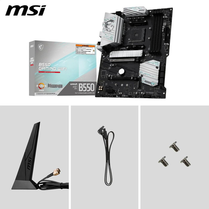 Carte Mère MSI B550 AMD AM4 AMD B550 AMD