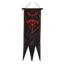 Le Seigneur des Anneaux réplique 1/1 Bannière de guerre du Sauron 140 cm