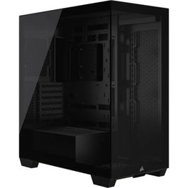 Corsair 3500X Boîtier PC Gaming Semi-Tour ATX E-ATX Verre Trempé USB 3.2 Type-C Noir Compatible Refroidissement Liquide