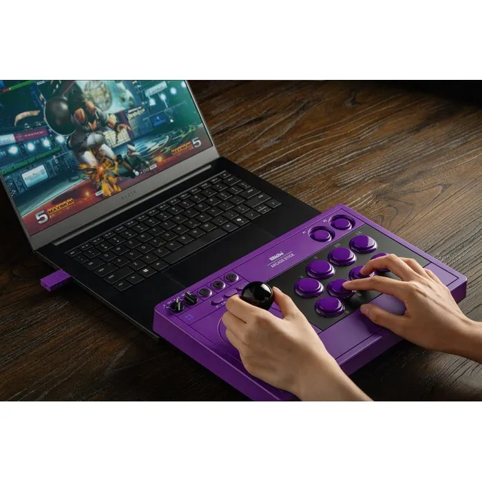 8BitDo Arcade Stick 2.4G Violet