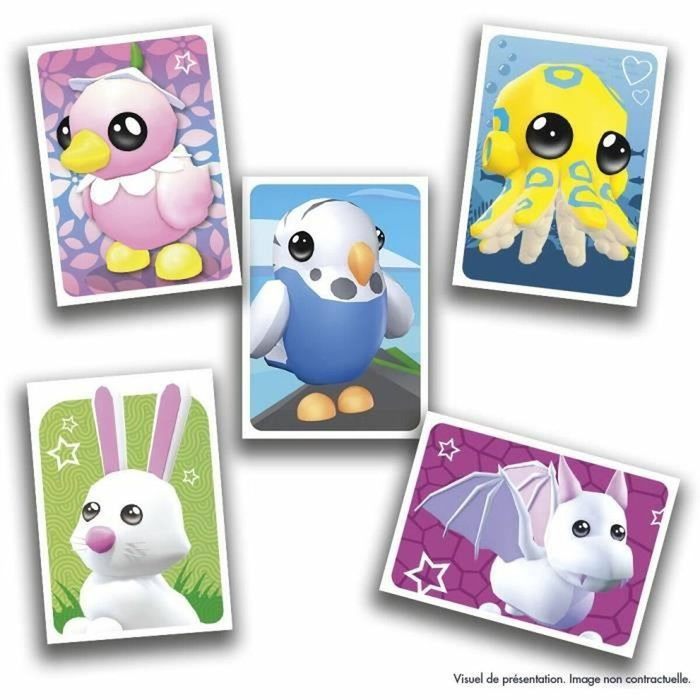 Panini Stickers Adopt Me! Roblox Blister 6 pochettes et 1 carte édition limitée