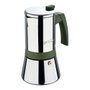 San Ignacio Cafetière Expert Acier Inoxydable pour 9 Tasses 450 ml Compatible Induction Ø12,5 x 22,5 cm PQ-7764C