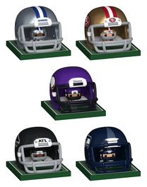 Funko NFL Bitty POP! Helmets Assortiment de 12 Figurines Vinyl NFC Series 1